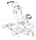 Page B Diagram and Parts List for 116-106C701 1996 Yard Man Lawn Mower